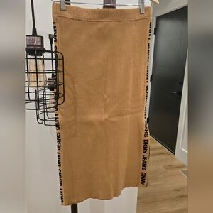 Dkny Tan Skirt